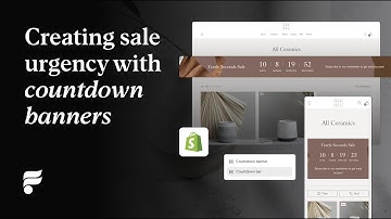 Create urgency using Countdown Banners