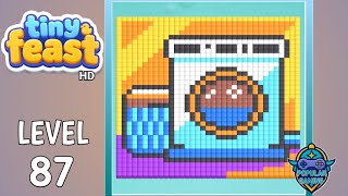 Tiny Feast Level 87: Gameplay Solution