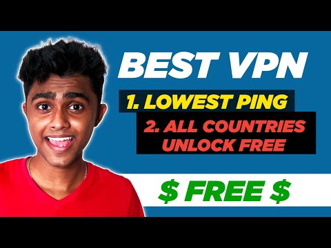 2022 Best Vpn With All Countries Free || 0 Ping Best For Gaming DNS