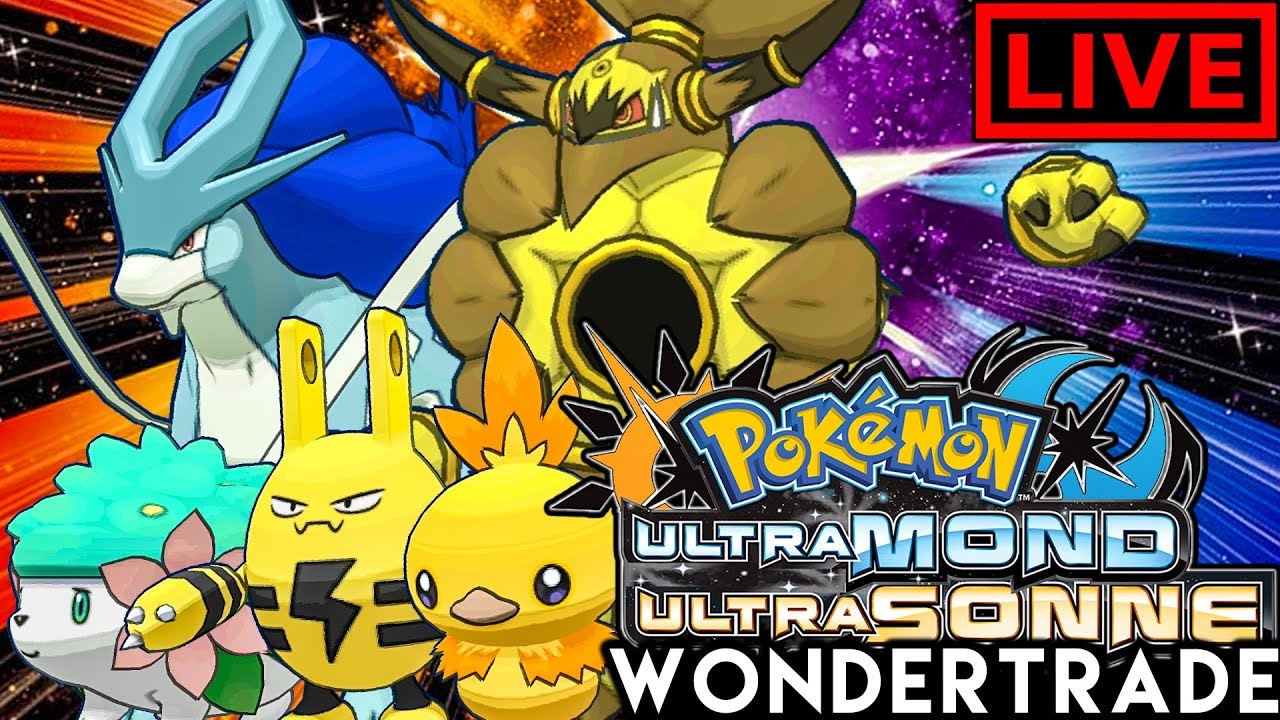 ðŸ”´ POKÃ‰MON UltraSonne & UltraMond Shiny Wundertausch - YouTube - 