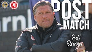POST-MATCH / Stringer on defeat at Farnborough