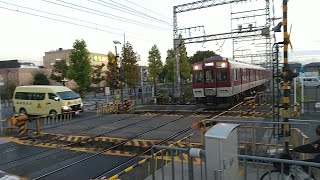 近鉄8810系FL22編成の普通京都行き 寺田駅