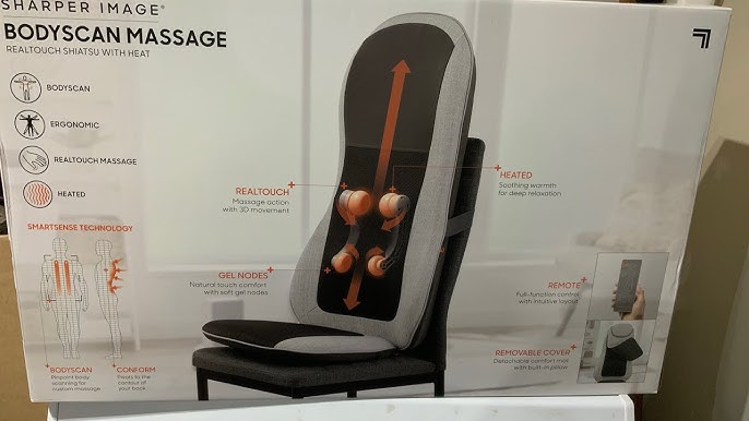 Sharper Image Shiatsu Massage Seat Topper