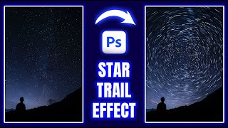 Star Trail Effect in Photoshop #shorts #photoshoptutorial #tutorial