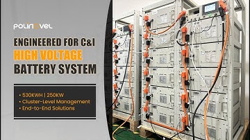 Engineered for Power | Polinovel High Voltage Battery System for Commercial and Industrial