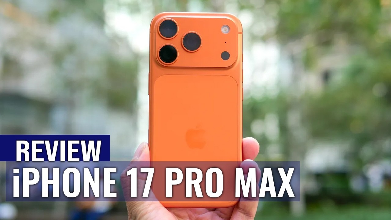 iPhone 17 Pro Max Review: Cosmic Orange Stole the Show - YouTube