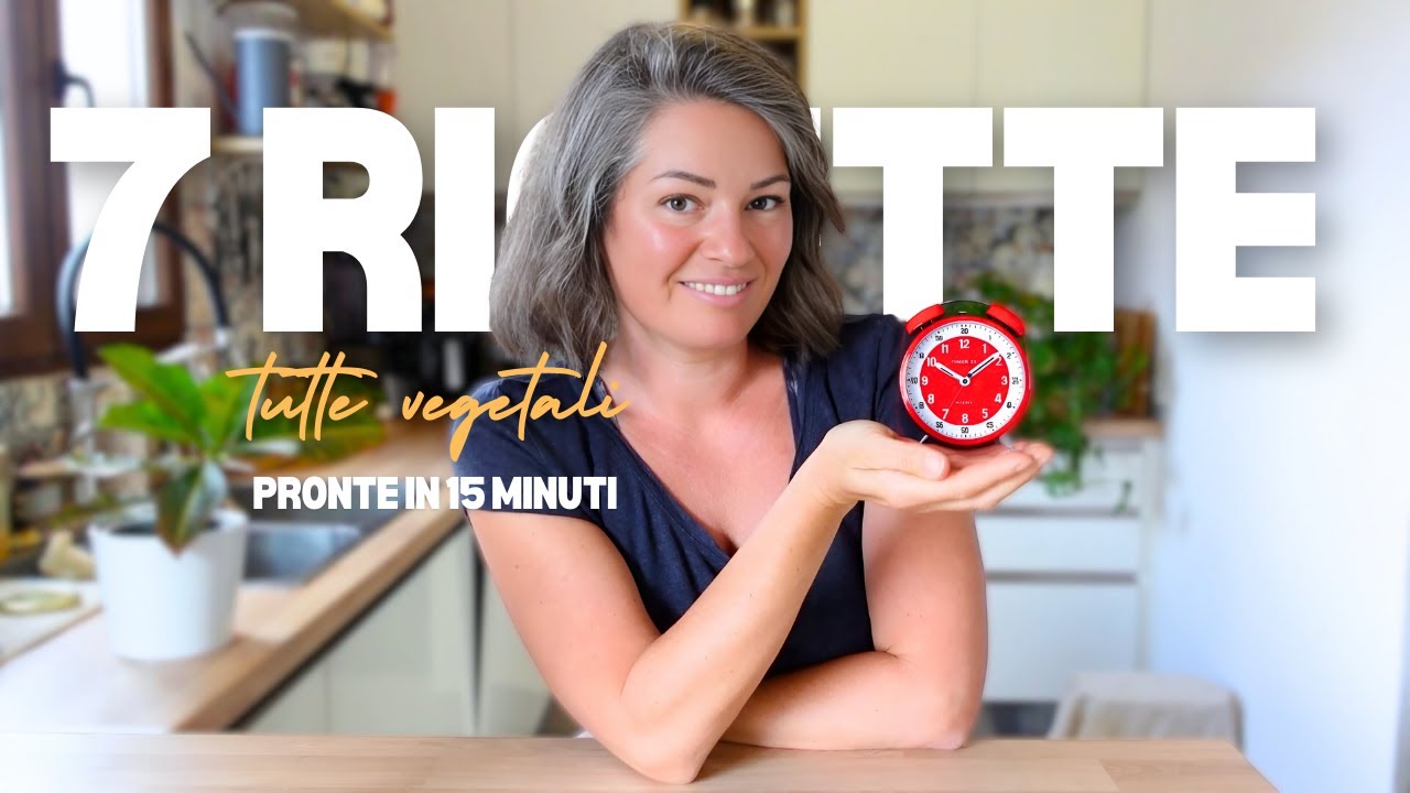 Cosa mangio quando ho solo 15 minuti – 7 ricette vegan veloci e sazianti