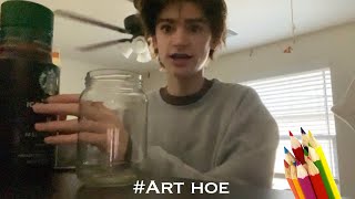 Getting art supplies vlog :P