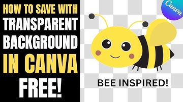 How to create a design on Canva with a transparent background free