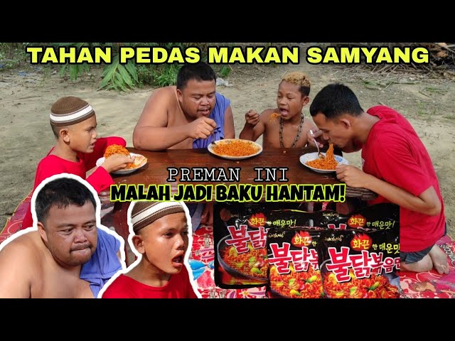 Preman kecil makan samyang || Malah jadi baku hantam! class=