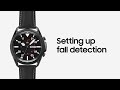 Galaxy Watch3: Setting up fall detection | Samsung