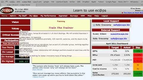 Performance Management Appraisal System (performance management system)