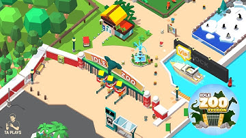 Idle Zoo Tycoon 3D First Gameplay Walkthrough | Android / iOS