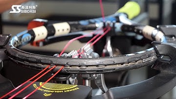 advanced computer head stringing machine for tennis and badminton racket