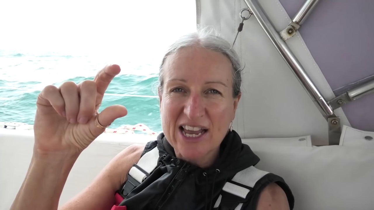 ANCHOR SNAGGED.  FOUL WEATHER COMING!  (Sailing SV Sarean) EP. 71