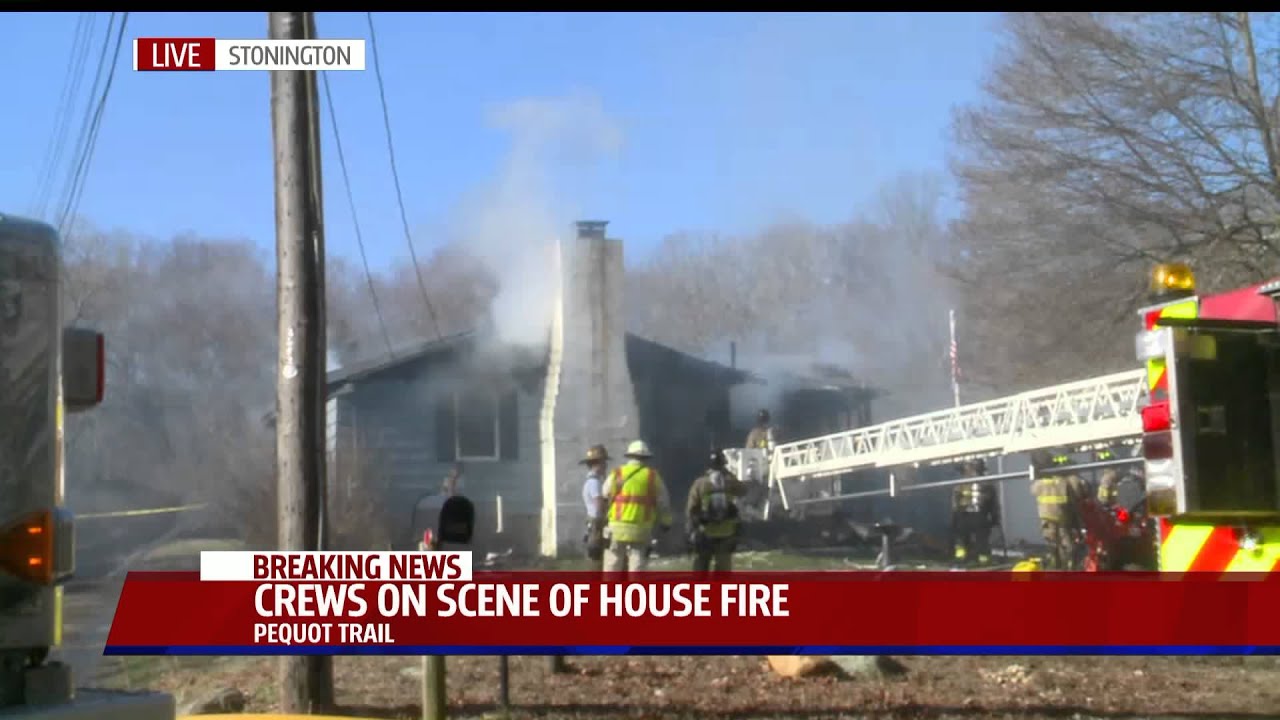 Fox 61 Breaking News Update: House Fire on Pequot Trail in Stonington ...