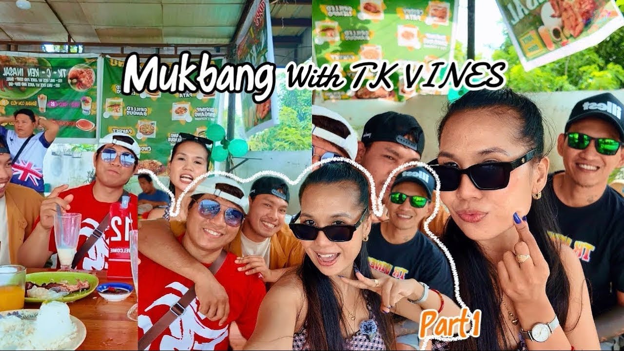 MUKBANG WITH TK VINES IN C-KEN INASAL |Tiny Vlogs 