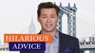 Hilarious Advice from Andrew Rannells (TOO MUCH IS NOT ENOUGH)