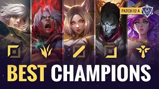 League of Legends Patch 12.4 Best Champions