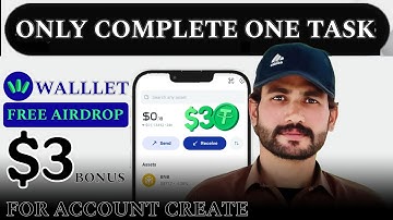Wallet Com  Airdrop 🔥$3 Instant Reward | 1 Invite= $3 💝 Walllet Com Airdrop Real or Fake ?