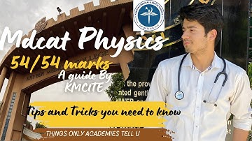 How to get full marks in Physics mdcat ? ultimate Guide to prepare physics in the best possible way