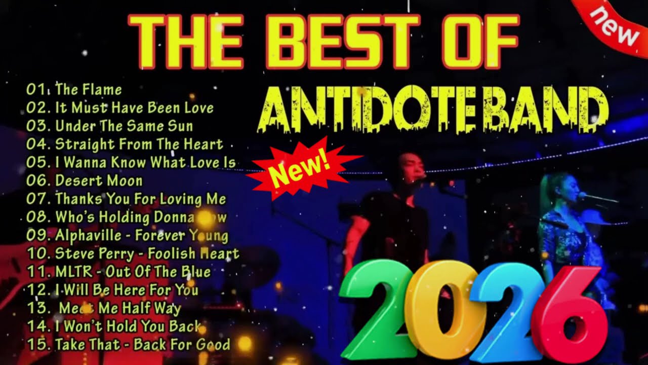 Antidote Band Non Stop Cover Songs - Nonstop Slow Rock Love Songs 2023 Greatest Hits Full Album 2026