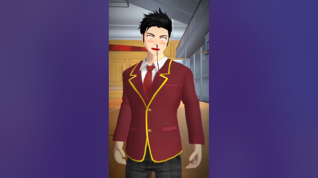 ....jiaakh mimisan😻💋.....#sakura #sakura school simulator #fyp #shorts   butuh ide konten~_~!!