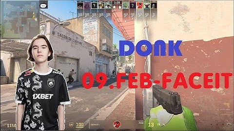 donk (32-21) play faceit /DUST2/ 09.feb #cs2 #fps #pov #gaming