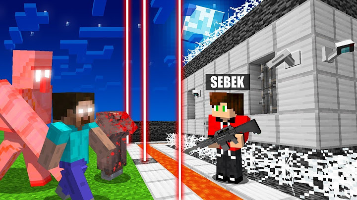 TAJNA BAZA vs ZMUTOWANE MOBY w Minecraft!