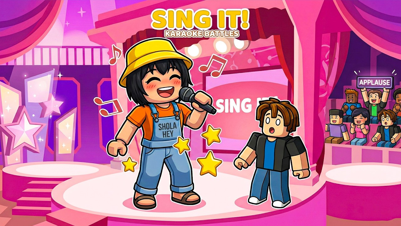 Naging Judge ako sa SING IT Roblox - YouTube