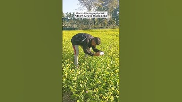 Amazing Macro Photography with Adcom 12/24x Macro Lens 🤩🤩 #shorts #photography