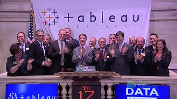 Tableau Software Makes Public Debut as DATA on the NYSE