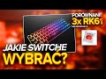 Jakie switche wybrać? Porównanie i omówienie typów switchy 🔴🟤🔵 [KONKURS]