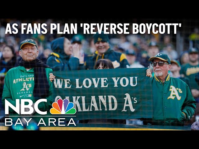 A's fans plan to fill Oakland Coliseum in 'reverse boycott' 