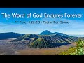 2020-11-08 - The Word of God Endures Forever - Pastor Ron Stone