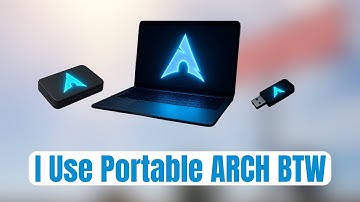 Arch Linux installeren op een externe SSD of een USB-stick | Dual Boot Arch Linux + Windows 11