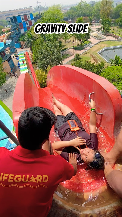 Gravity Slide - Atlantic Water World📌 #waterpark #atlanticwaterpark #explorewithamrik #traveleramrik