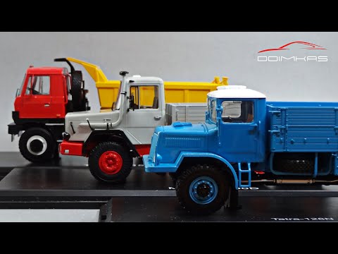 Трудяги: масштабные модели грузовых автомобилей Tatra, MAN, Magirus-Deutz, Škoda | Premium ClassiXXs