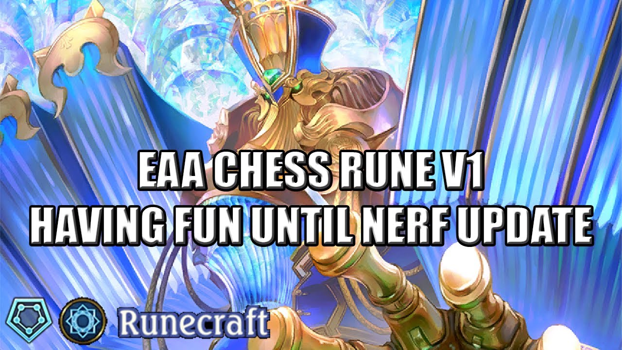 [Shadowverse]【Rotation】Runecraft EAA Chess Rune v1-10 ★ Master Rank ...