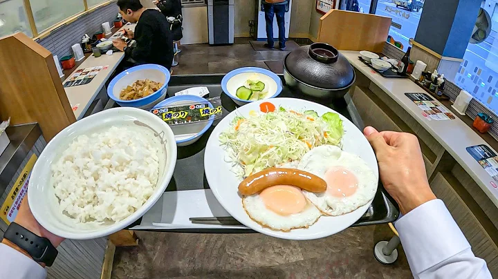 The Cheap Breakfast of Japanese Salarymen