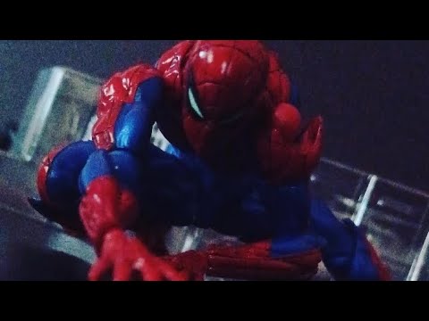 IM BACK SORTA. Spiderman short swinging animation (stop motion) - YouTube
