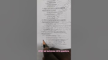 BTSC lab technician MCQ questions #lab #lab staff #lab technician #rbc #aiims cre #Easy to lab tech