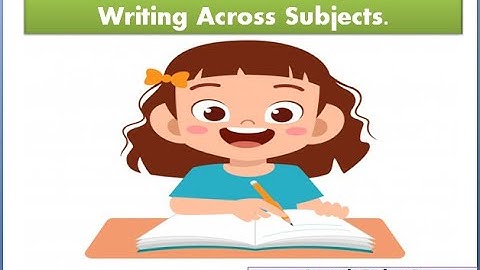 Informational Reading and Writing across Subjects - BE.d Class Time - Suresh Babu G