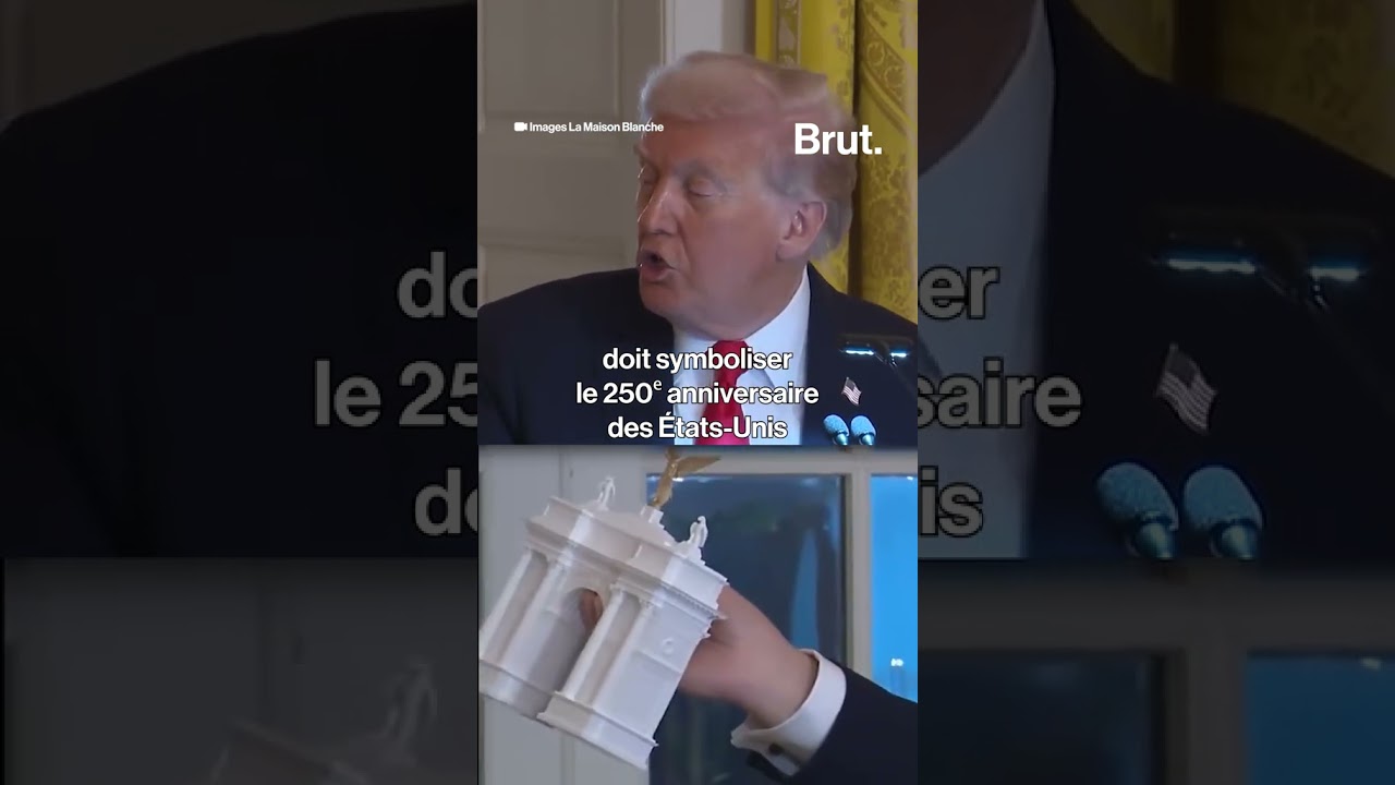 Donald Trump veut construire son propre Arc de Triomphe. On t'explique.
