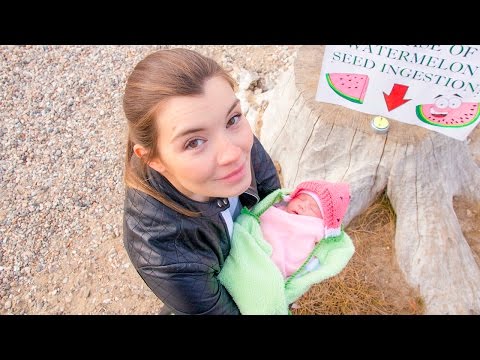 Pregnancy Time Lapse - IF YOU EAT WATERMELON SEEDS! (Original)