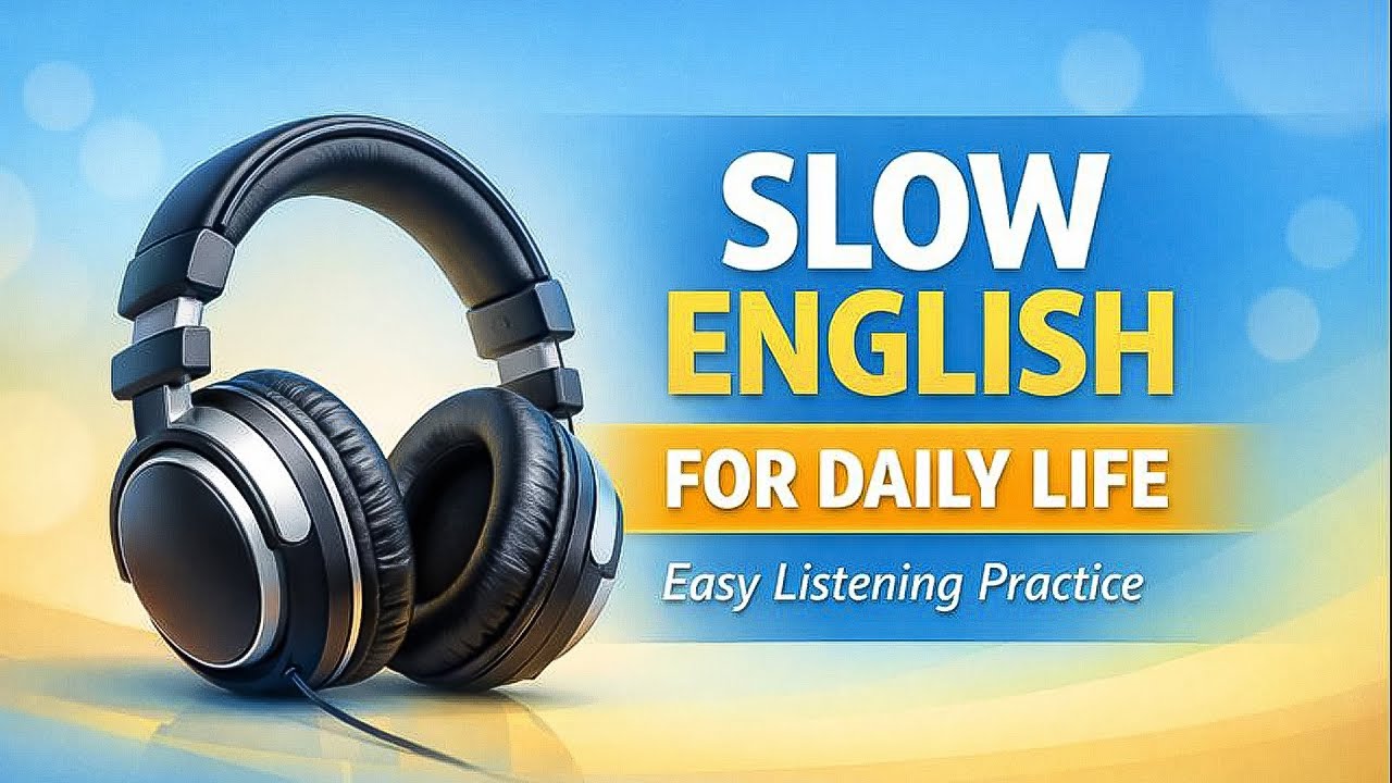 Slow English for Daily Life | Easy Listening Practice 🎧
