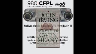 Interview with John Irving (author) for his book, A Prayer for Owen Meany