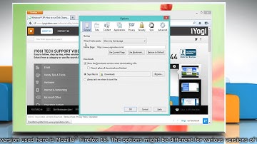 How to block third party cookies on Mozilla® Firefox in Windows® 8