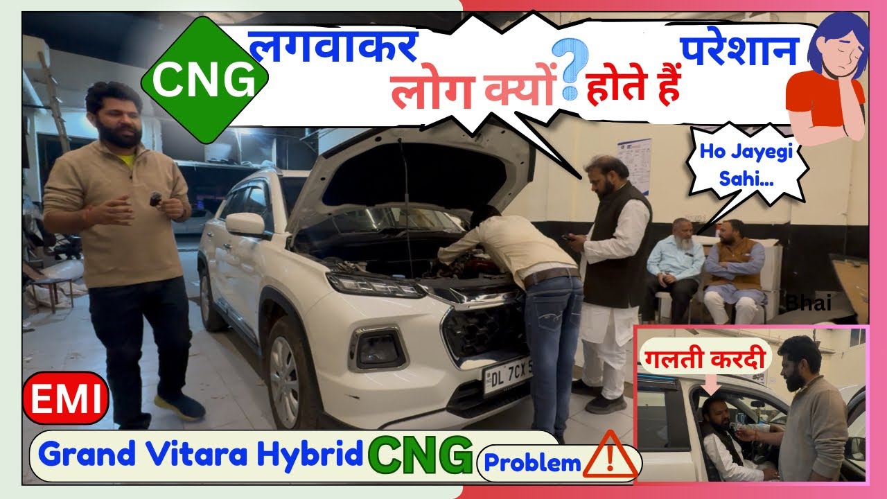Grand Vitara Hybrid CNG Service with Customer feedback 
