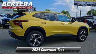 Used 2024 Chevrolet Trax FWD 1RS, West Springfield, MA C11831